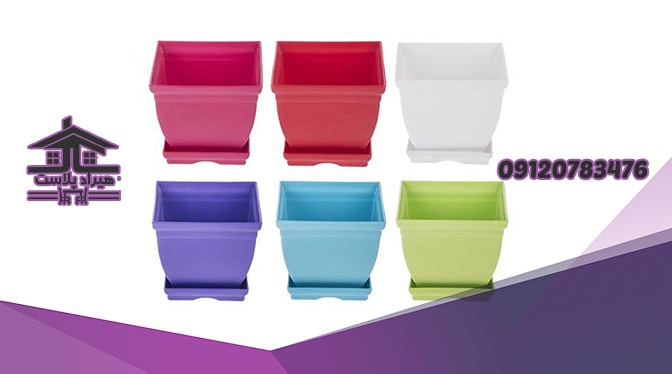 گلدان پلاستیکی ارزان