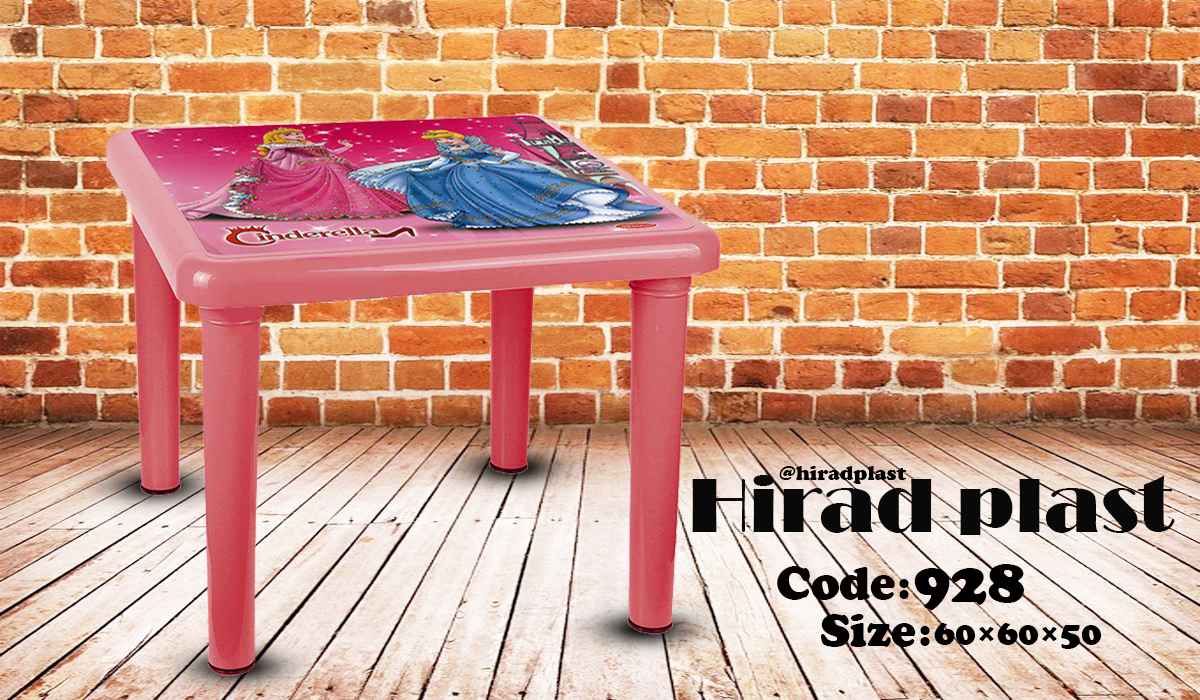 میز و صندلی گودگ رنگی