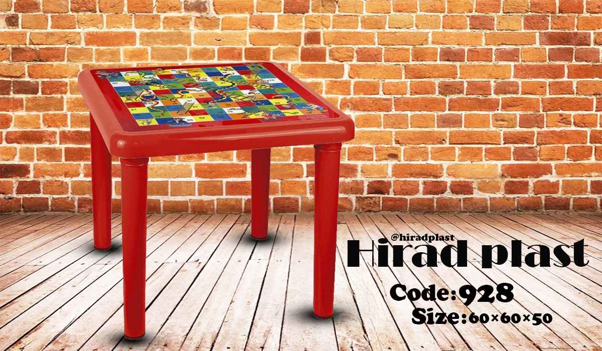 میز پلاستیکی کودک رنگی