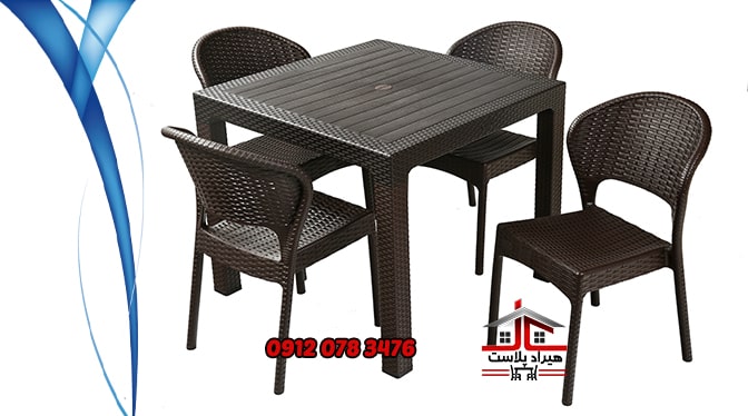 میز و صندلی پلاستیکی آشپزخانه