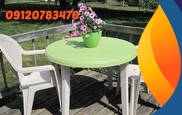 خرید میز صندلی پلاستیکی