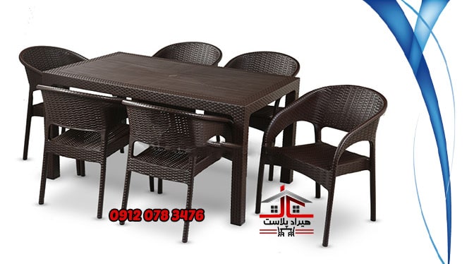 میز و صندلی پلاستیکی آشپزخانه