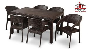 میز و صندلی پلاستیکی غذاخوری