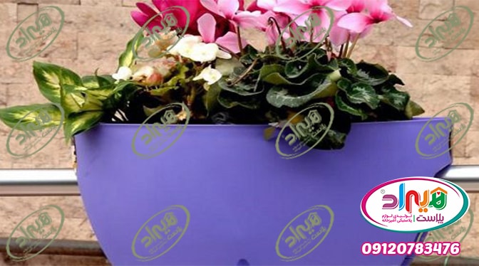 قیمت گلدان پلاستیکی نرده ای
