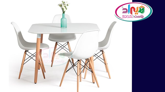 میز پلاستیکی مدرن