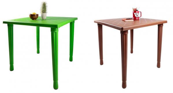 توضیحاتی در رابطه میز پلاستیکی مربع