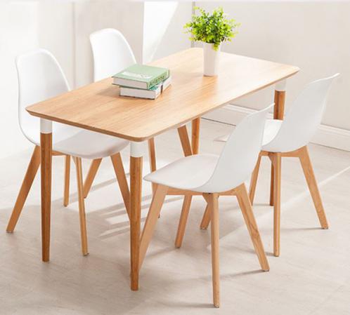 شرکت توزیع میز صندلی پلاستیکی پایه چوبی