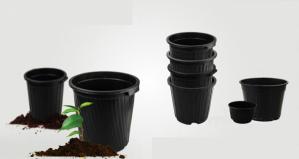 گلدان مشکی گلخانه ای