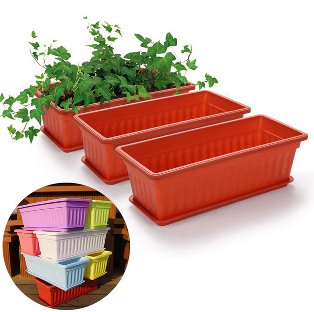 گلدان پلاستیکی خیلی بزرگ