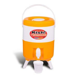 کلمن پلاستیکی مسافرتی پایه دار دو شیر کوچک