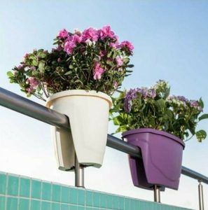 فروش گلدان دو طرفه نرده ای