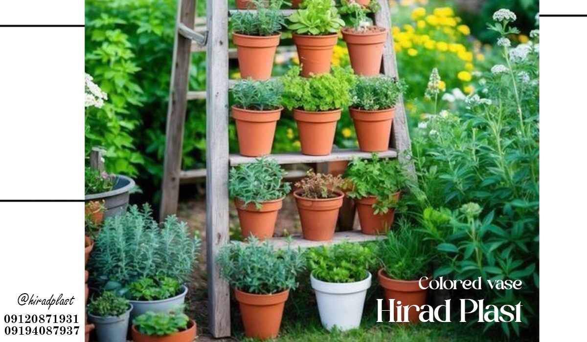 گلدان پلاستیکی