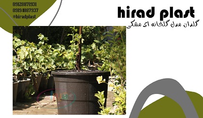 گلدان پلاستیکی سطلی